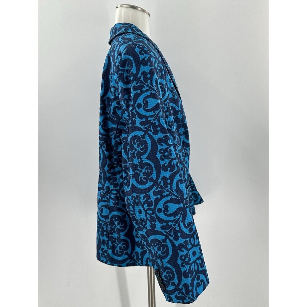 Talbots 16WP, 16W Petites Blue Patterned Women’s … - image 6
